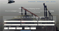 Desktop Screenshot of carshippingcarriers.com